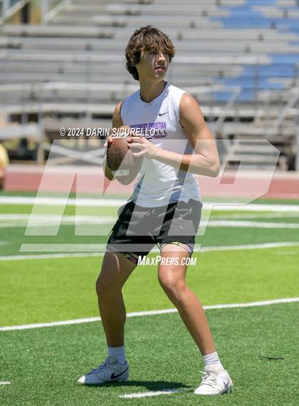 Thumbnail 3 in Northwest Christian vs  Notre Dame Prep (7on7 Gotta Believe Tournament) photogallery.