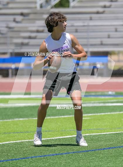 Thumbnail 3 in Northwest Christian vs  Notre Dame Prep (7on7 Gotta Believe Tournament) photogallery.