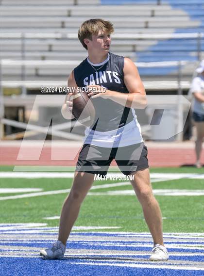 Thumbnail 3 in Northwest Christian vs  Notre Dame Prep (7on7 Gotta Believe Tournament) photogallery.