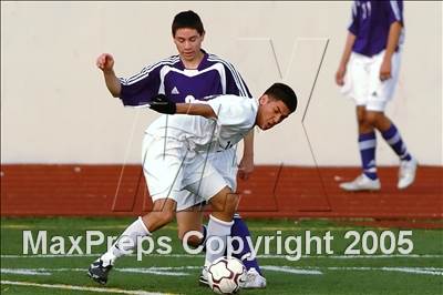 Thumbnail 2 in Rancho Cucamonga vs Claremont (Upland Tournament) photogallery.