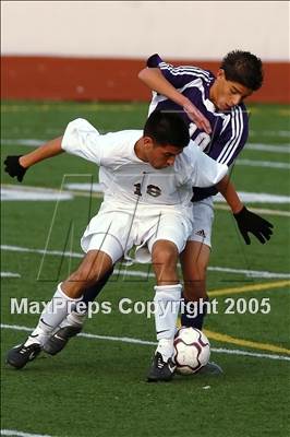 Thumbnail 2 in Rancho Cucamonga vs Claremont (Upland Tournament) photogallery.