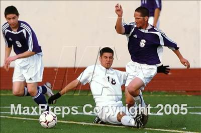 Thumbnail 1 in Rancho Cucamonga vs Claremont (Upland Tournament) photogallery.