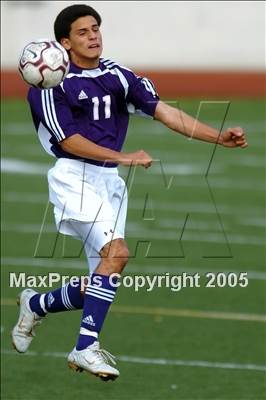 Thumbnail 3 in Rancho Cucamonga vs Claremont (Upland Tournament) photogallery.