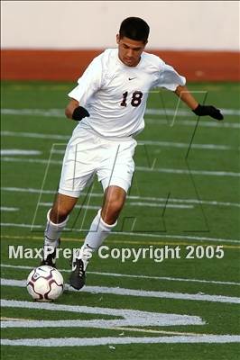 Thumbnail 1 in Rancho Cucamonga vs Claremont (Upland Tournament) photogallery.
