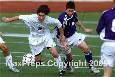 Thumbnail 2 in Rancho Cucamonga vs Claremont (Upland Tournament) photogallery.