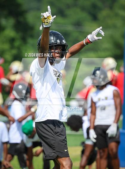 Thumbnail 1 in Briarcrest Christian vs Whitehaven (U of Memphis 7v7) photogallery.