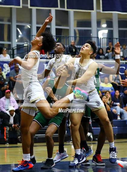 Thumbnail 2 in Renaissance Academy vs. Ribet Academy (CIF State Regionals D1 Playoffs) photogallery.