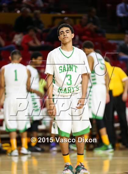 Thumbnail 3 in St. Mary's vs. Chaparral (AIA Division I Quarterfinal) photogallery.