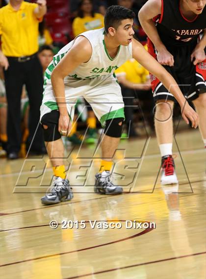 Thumbnail 3 in St. Mary's vs. Chaparral (AIA Division I Quarterfinal) photogallery.