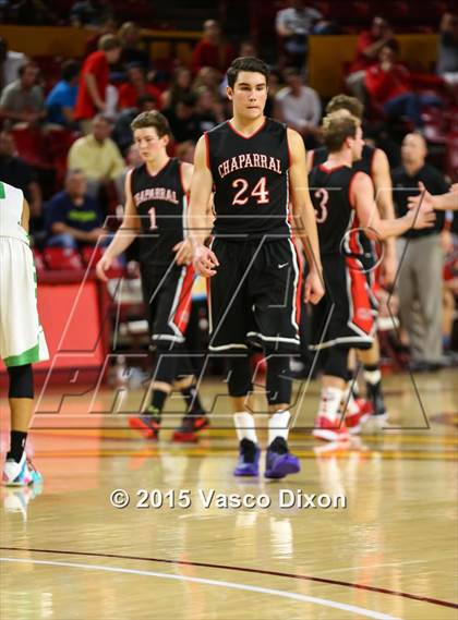 Thumbnail 3 in St. Mary's vs. Chaparral (AIA Division I Quarterfinal) photogallery.