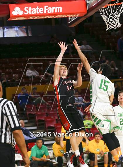 Thumbnail 1 in St. Mary's vs. Chaparral (AIA Division I Quarterfinal) photogallery.