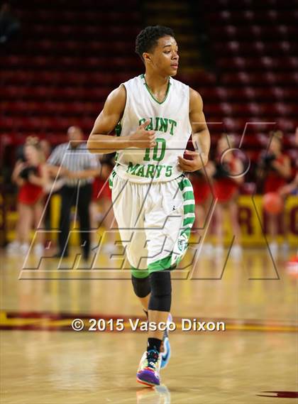 Thumbnail 1 in St. Mary's vs. Chaparral (AIA Division I Quarterfinal) photogallery.