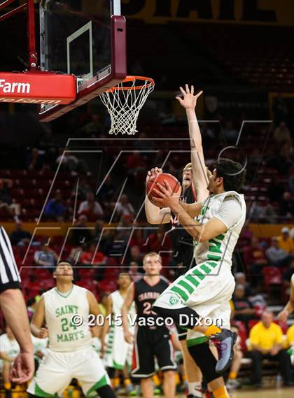 Thumbnail 3 in St. Mary's vs. Chaparral (AIA Division I Quarterfinal) photogallery.
