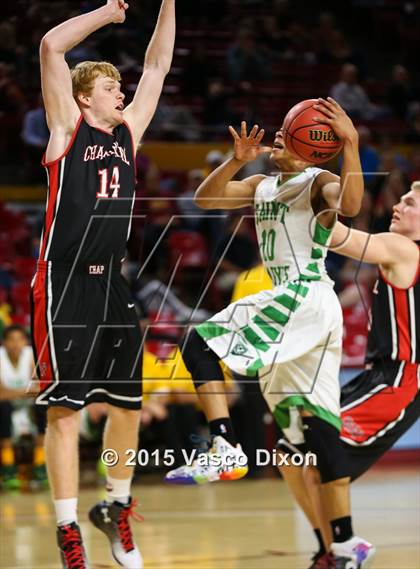 Thumbnail 1 in St. Mary's vs. Chaparral (AIA Division I Quarterfinal) photogallery.