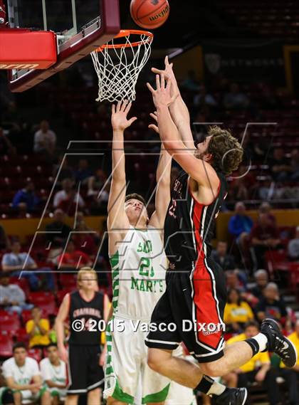 Thumbnail 3 in St. Mary's vs. Chaparral (AIA Division I Quarterfinal) photogallery.