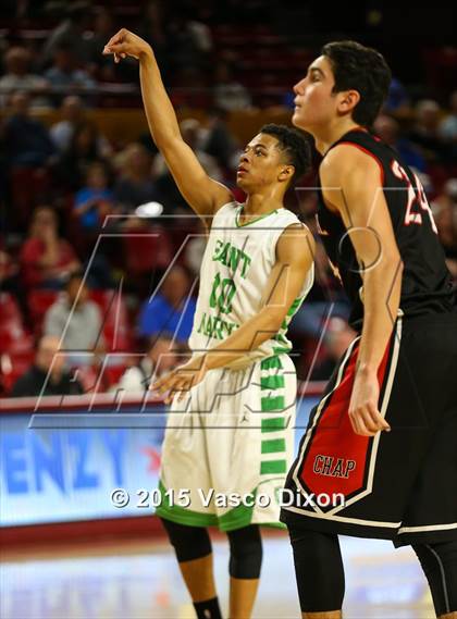 Thumbnail 2 in St. Mary's vs. Chaparral (AIA Division I Quarterfinal) photogallery.