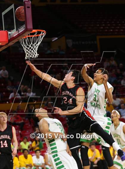 Thumbnail 1 in St. Mary's vs. Chaparral (AIA Division I Quarterfinal) photogallery.
