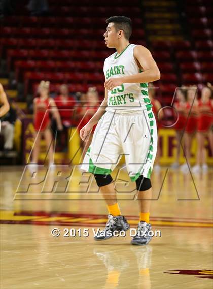 Thumbnail 3 in St. Mary's vs. Chaparral (AIA Division I Quarterfinal) photogallery.