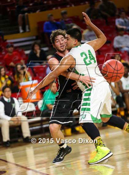 Thumbnail 2 in St. Mary's vs. Chaparral (AIA Division I Quarterfinal) photogallery.