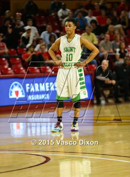Thumbnail 1 in St. Mary's vs. Chaparral (AIA Division I Quarterfinal) photogallery.