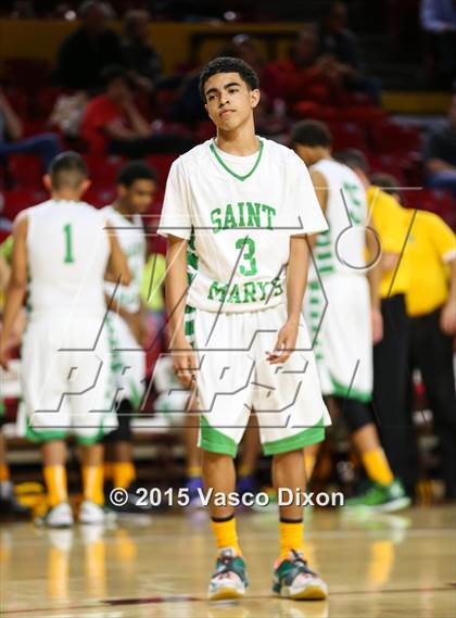 Thumbnail 1 in St. Mary's vs. Chaparral (AIA Division I Quarterfinal) photogallery.