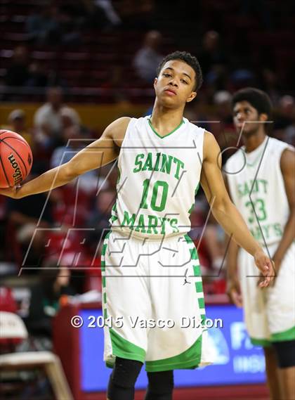 Thumbnail 2 in St. Mary's vs. Chaparral (AIA Division I Quarterfinal) photogallery.