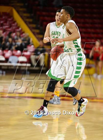 Thumbnail 1 in St. Mary's vs. Chaparral (AIA Division I Quarterfinal) photogallery.
