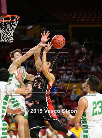Thumbnail 3 in St. Mary's vs. Chaparral (AIA Division I Quarterfinal) photogallery.