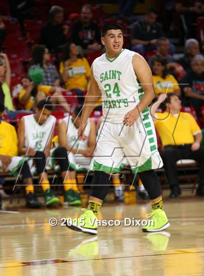 Thumbnail 3 in St. Mary's vs. Chaparral (AIA Division I Quarterfinal) photogallery.