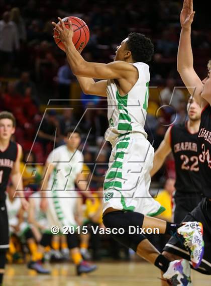 Thumbnail 3 in St. Mary's vs. Chaparral (AIA Division I Quarterfinal) photogallery.