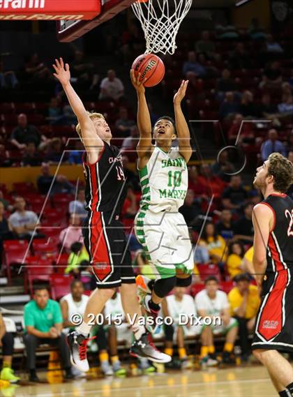 Thumbnail 3 in St. Mary's vs. Chaparral (AIA Division I Quarterfinal) photogallery.