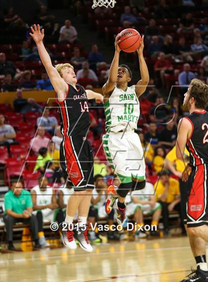 Thumbnail 2 in St. Mary's vs. Chaparral (AIA Division I Quarterfinal) photogallery.
