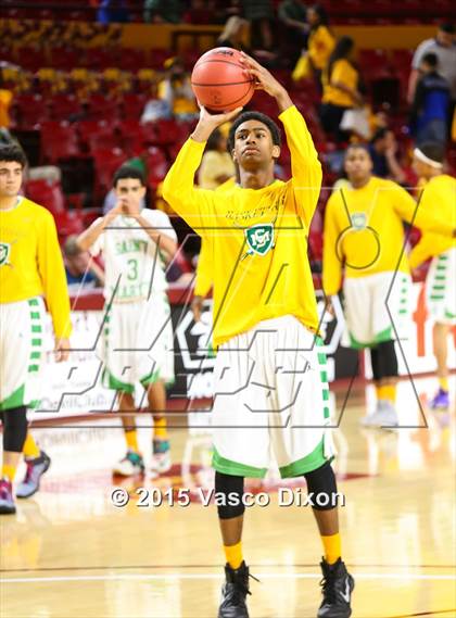 Thumbnail 2 in St. Mary's vs. Chaparral (AIA Division I Quarterfinal) photogallery.