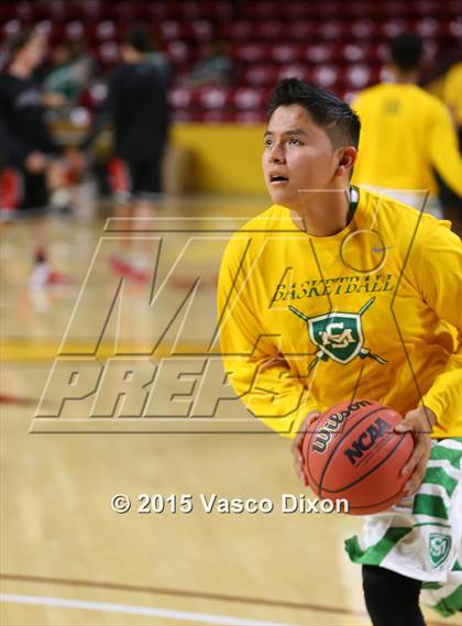 Thumbnail 3 in St. Mary's vs. Chaparral (AIA Division I Quarterfinal) photogallery.