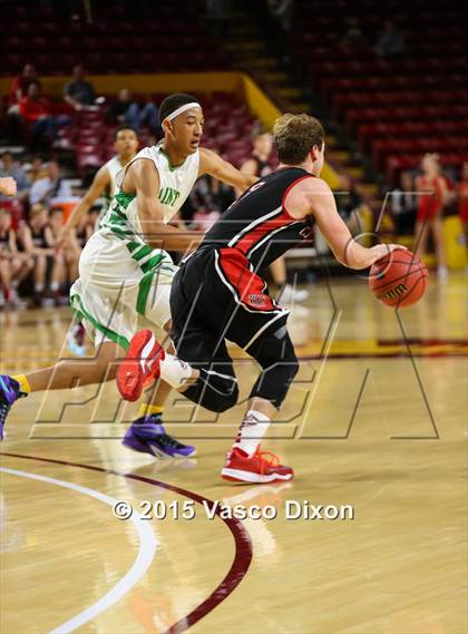 Thumbnail 3 in St. Mary's vs. Chaparral (AIA Division I Quarterfinal) photogallery.