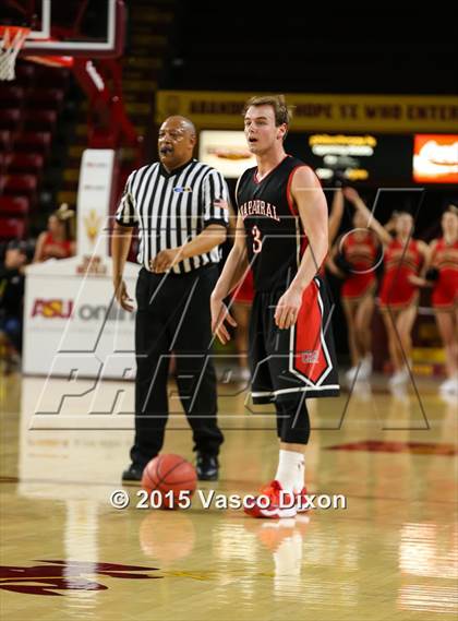 Thumbnail 3 in St. Mary's vs. Chaparral (AIA Division I Quarterfinal) photogallery.