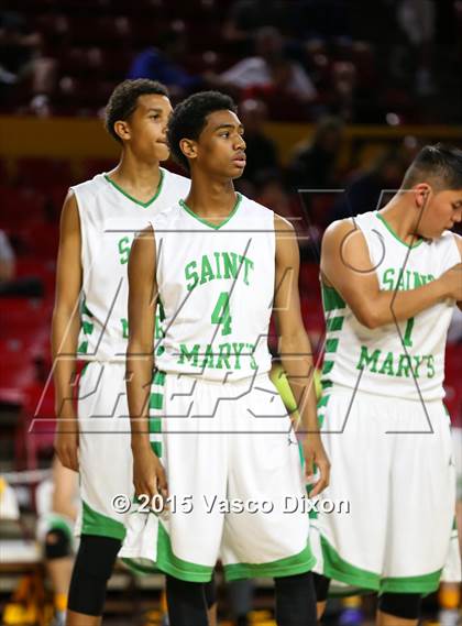 Thumbnail 2 in St. Mary's vs. Chaparral (AIA Division I Quarterfinal) photogallery.