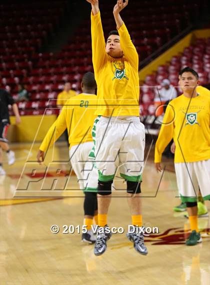 Thumbnail 2 in St. Mary's vs. Chaparral (AIA Division I Quarterfinal) photogallery.