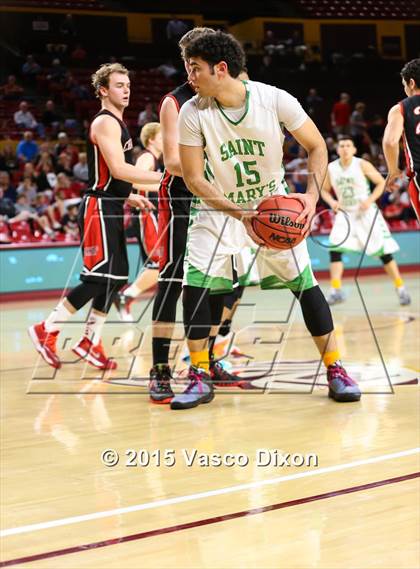 Thumbnail 3 in St. Mary's vs. Chaparral (AIA Division I Quarterfinal) photogallery.