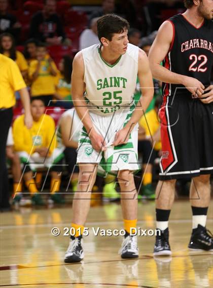 Thumbnail 1 in St. Mary's vs. Chaparral (AIA Division I Quarterfinal) photogallery.