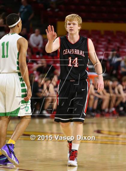 Thumbnail 1 in St. Mary's vs. Chaparral (AIA Division I Quarterfinal) photogallery.