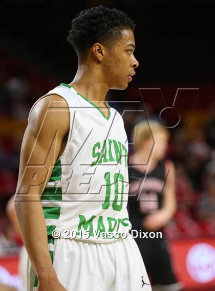 Thumbnail 2 in St. Mary's vs. Chaparral (AIA Division I Quarterfinal) photogallery.