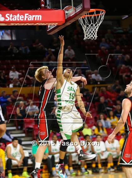 Thumbnail 2 in St. Mary's vs. Chaparral (AIA Division I Quarterfinal) photogallery.