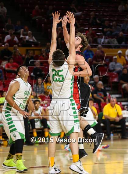 Thumbnail 2 in St. Mary's vs. Chaparral (AIA Division I Quarterfinal) photogallery.