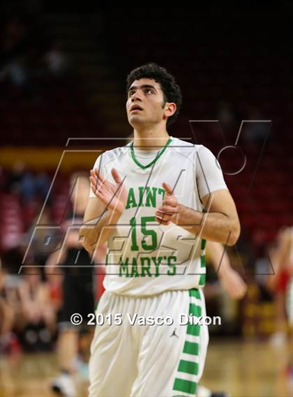Thumbnail 2 in St. Mary's vs. Chaparral (AIA Division I Quarterfinal) photogallery.