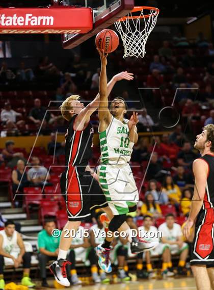 Thumbnail 1 in St. Mary's vs. Chaparral (AIA Division I Quarterfinal) photogallery.