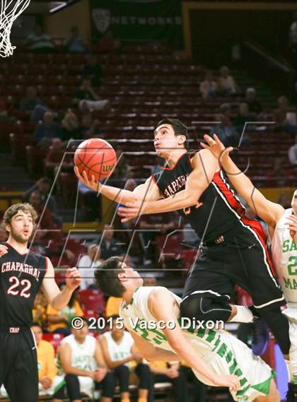 Thumbnail 1 in St. Mary's vs. Chaparral (AIA Division I Quarterfinal) photogallery.