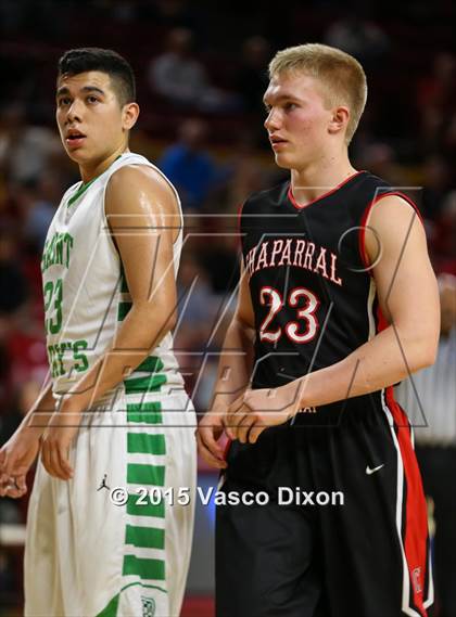 Thumbnail 3 in St. Mary's vs. Chaparral (AIA Division I Quarterfinal) photogallery.