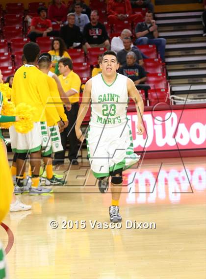 Thumbnail 1 in St. Mary's vs. Chaparral (AIA Division I Quarterfinal) photogallery.