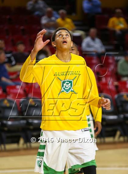 Thumbnail 3 in St. Mary's vs. Chaparral (AIA Division I Quarterfinal) photogallery.